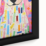 Kids Room Wall Art – Colorful Dog Illustration for Playroom