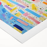 Kids Room Wall Art – Colorful Dog Illustration for Playroom