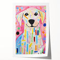 Kids Room Wall Art – Colorful Dog Illustration for Playroom