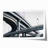 Rolled canvas print showcasing a stunning landscape bridge design with vibrant colors and intricate details, securely packaged in a durable cardboard tube for safe shipping and display. Perfect for adding a touch of nature-inspired artistry to any space.