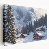 Stretched canvas artwork depicting a vibrant countryside landscape, showcasing rolling hills and a serene sky, perfect for home decor.