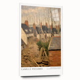 Large abstract wall art in vibrant blues and oranges on acrylic glass, suitable for bedroom or dining room decor.