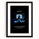 Retro Poltergeist Poster Art - Vintage 80s Horror Movie Prints