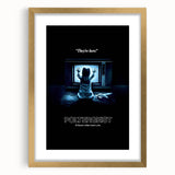 Retro Poltergeist Poster Art - Vintage 80s Horror Movie Prints