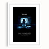 Retro Poltergeist Poster Art - Vintage 80s Horror Movie Prints