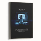 Retro Poltergeist Poster Art - Vintage 80s Horror Movie Prints