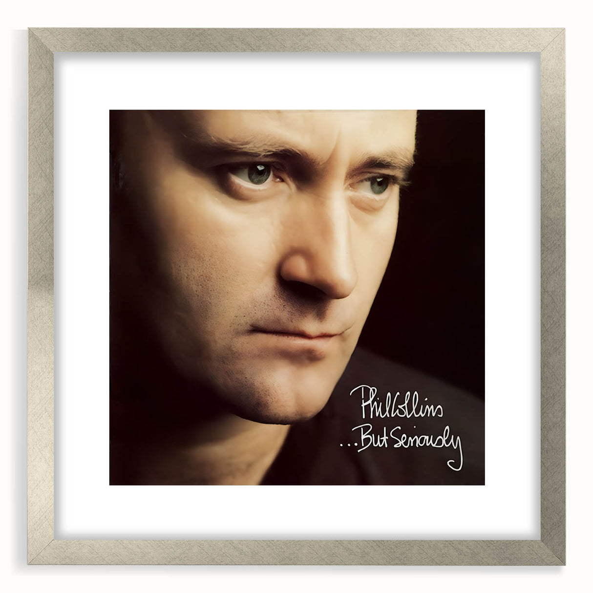 Phil Collins ...But Seriously Retro Wall Art – Vintage Canvas Print