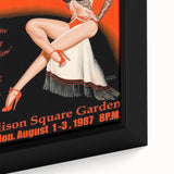 Vintage Bon Jovi 1987 Madison Square Garden Poster - Retro Music Art