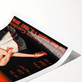 Vintage Bon Jovi 1987 Madison Square Garden Poster - Retro Music Art