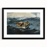 Dramatic Realism Ocean Scene | The Gulf Stream by Winslow Homer Print