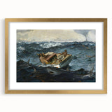 Dramatic Realism Ocean Scene | The Gulf Stream by Winslow Homer Print