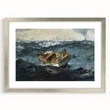 Dramatic Realism Ocean Scene | The Gulf Stream by Winslow Homer Print