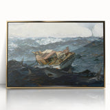 Dramatic Realism Ocean Scene | The Gulf Stream by Winslow Homer Print