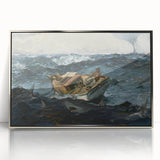 Dramatic Realism Ocean Scene | The Gulf Stream by Winslow Homer Print