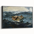 Dramatic Realism Ocean Scene | The Gulf Stream by Winslow Homer Print