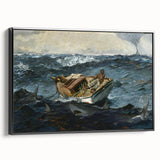 Dramatic Realism Ocean Scene | The Gulf Stream by Winslow Homer Print
