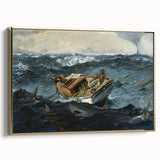 Dramatic Realism Ocean Scene | The Gulf Stream by Winslow Homer Print