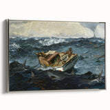 Dramatic Realism Ocean Scene | The Gulf Stream by Winslow Homer Print