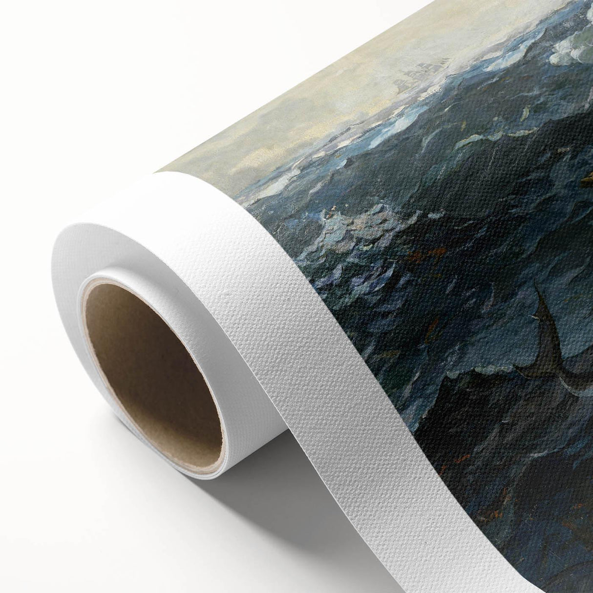 Dramatic Realism Ocean Scene | The Gulf Stream by Winslow Homer Print