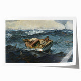Dramatic Realism Ocean Scene | The Gulf Stream by Winslow Homer Print