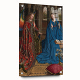 Jan van Eyck's The Annunciation: Renaissance Masterpiece Wall Art