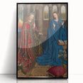 Jan van Eyck's The Annunciation: Renaissance Masterpiece Wall Art