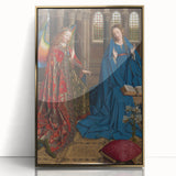 Jan van Eyck's The Annunciation: Renaissance Masterpiece Wall Art