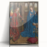 Jan van Eyck's The Annunciation: Renaissance Masterpiece Wall Art