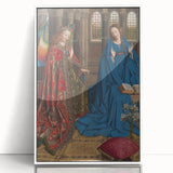 Jan van Eyck's The Annunciation: Renaissance Masterpiece Wall Art