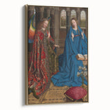 Jan van Eyck's The Annunciation: Renaissance Masterpiece Wall Art