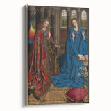 Jan van Eyck's The Annunciation: Renaissance Masterpiece Wall Art