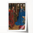 Jan van Eyck's The Annunciation: Renaissance Masterpiece Wall Art