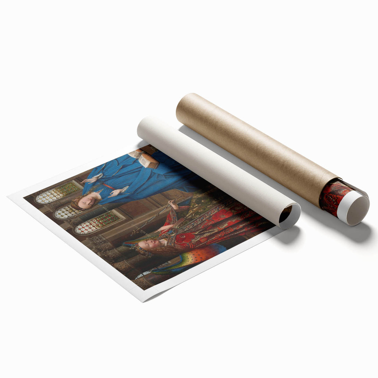 Jan van Eyck's The Annunciation: Renaissance Masterpiece Wall Art