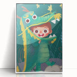 Dragon Costume Adventure - Boys Room Wall Art Kids Wall Art Prints