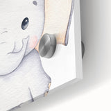 Adorable Elephant Nursery Canvas Prints - Baby Room Decor