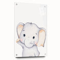 Adorable Elephant Nursery Canvas Prints - Baby Room Decor