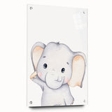Adorable Elephant Nursery Canvas Prints - Baby Room Decor