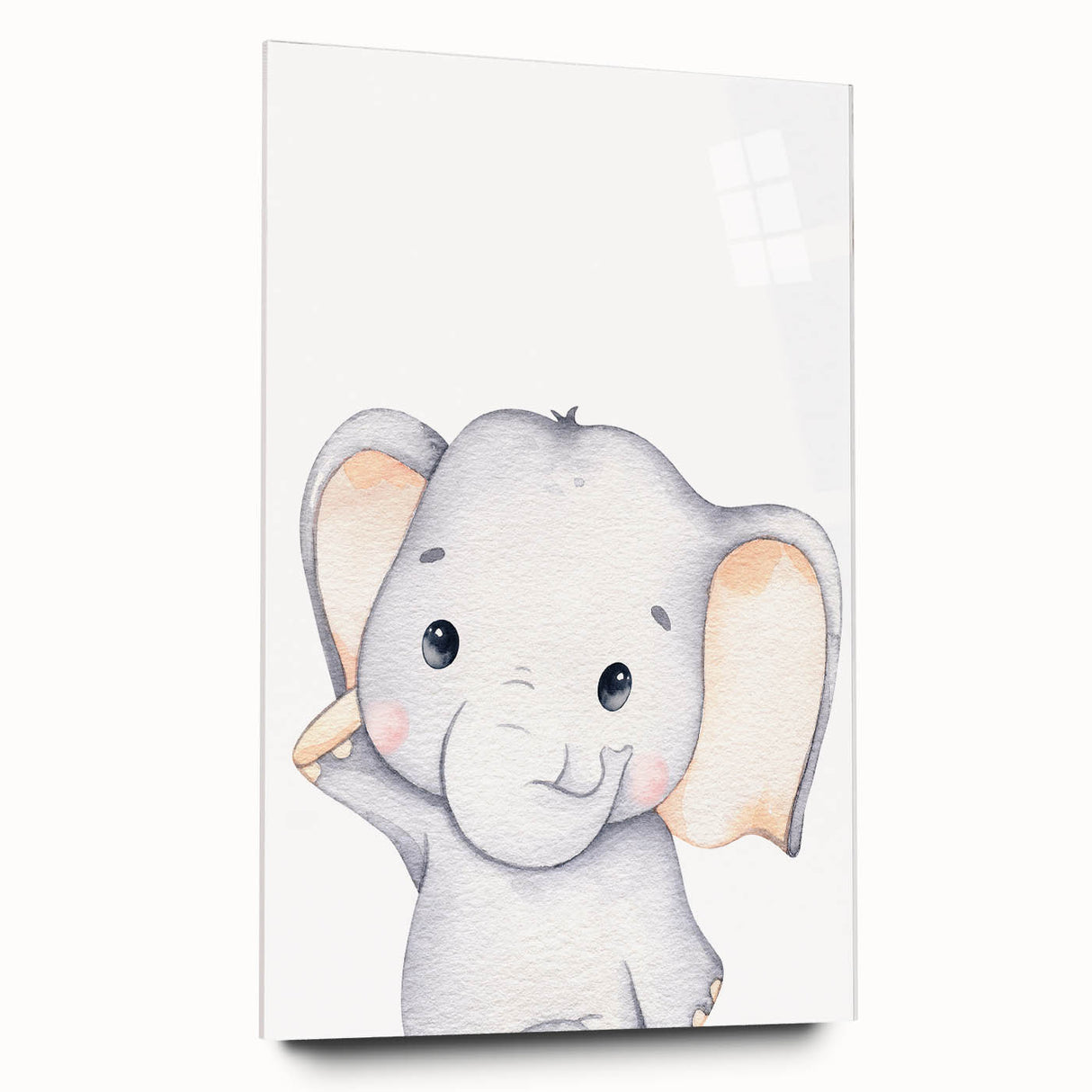 Adorable Elephant Nursery Canvas Prints - Baby Room Decor