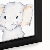 Adorable Elephant Nursery Canvas Prints - Baby Room Decor