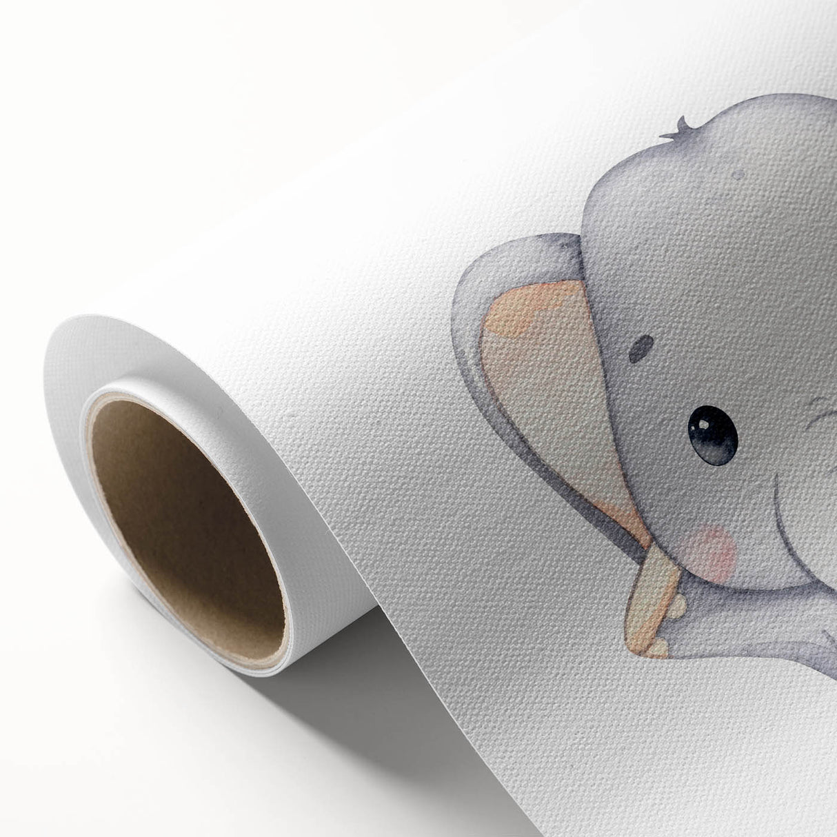 Adorable Elephant Nursery Canvas Prints - Baby Room Decor