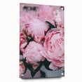 Large abstract wall art on acrylic glass featuring spring-themed colors ideal for bedroom or dining room decor.