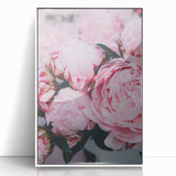 Acrylic print of spring-themed art deco poster in pastel shades, ideal for nursery wall art.