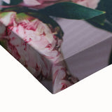 Black and white landscape art painting on large canvas, depicting a serene spring scene, ideal for bedroom decor.