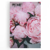 Black and white abstract depiction of spring on large stretched canvas, ideal for kitchen art.