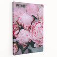 Spring-themed large art on stretched canvas featuring blossoming trees in pastel shades, ideal for kitchen wall decor.