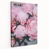 Spring-themed large art on stretched canvas featuring blossoming trees in pastel shades, ideal for kitchen wall decor.