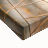 Large art canvas featuring a black and white landscape painting, ideal for bedroom wall decor.