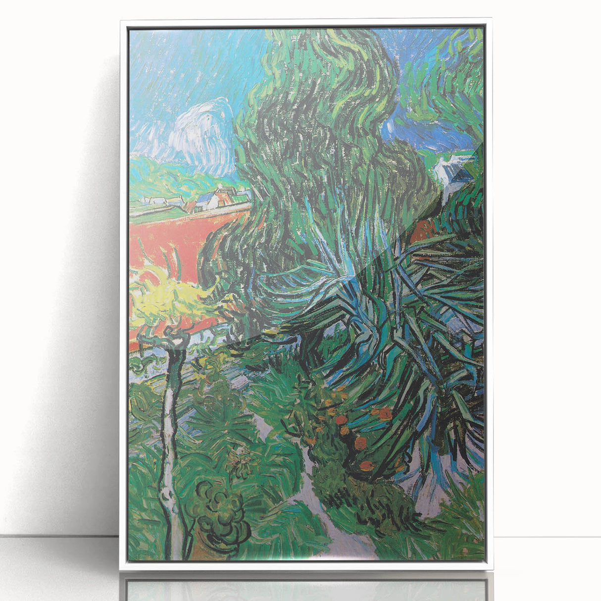 Impressionism Wall Art - Doctor Gachet's Garden by Vincent van Gogh