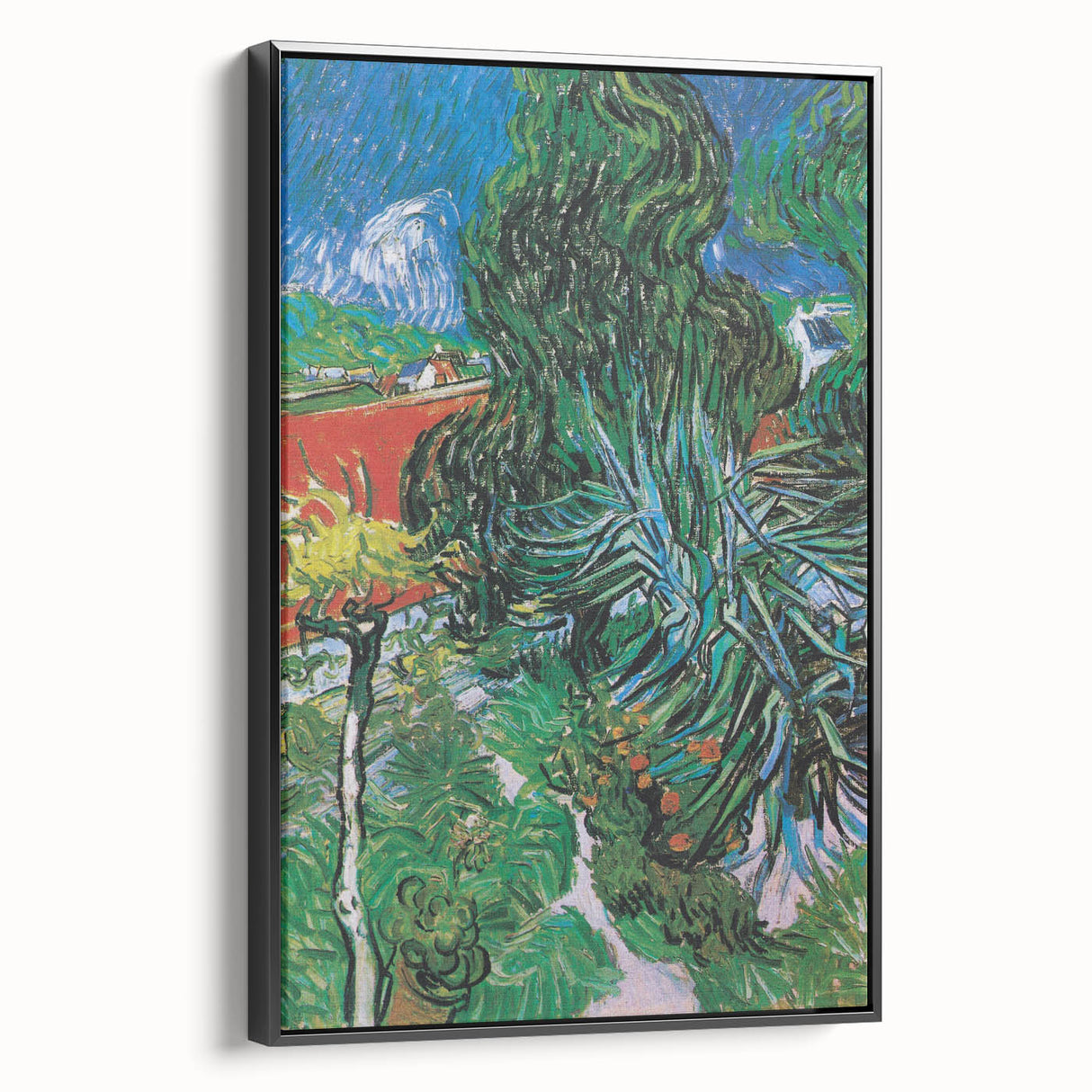Impressionism Wall Art - Doctor Gachet's Garden by Vincent van Gogh