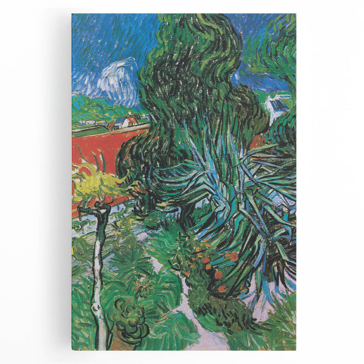 Impressionism Wall Art - Doctor Gachet's Garden by Vincent van Gogh